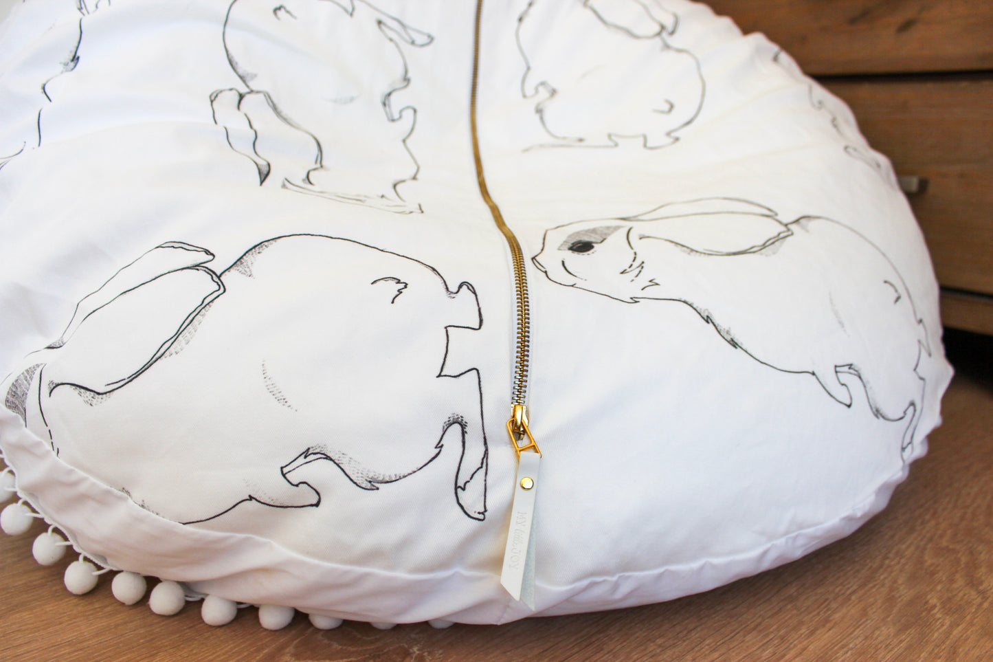 White Crosses / Bunny BEANBAG