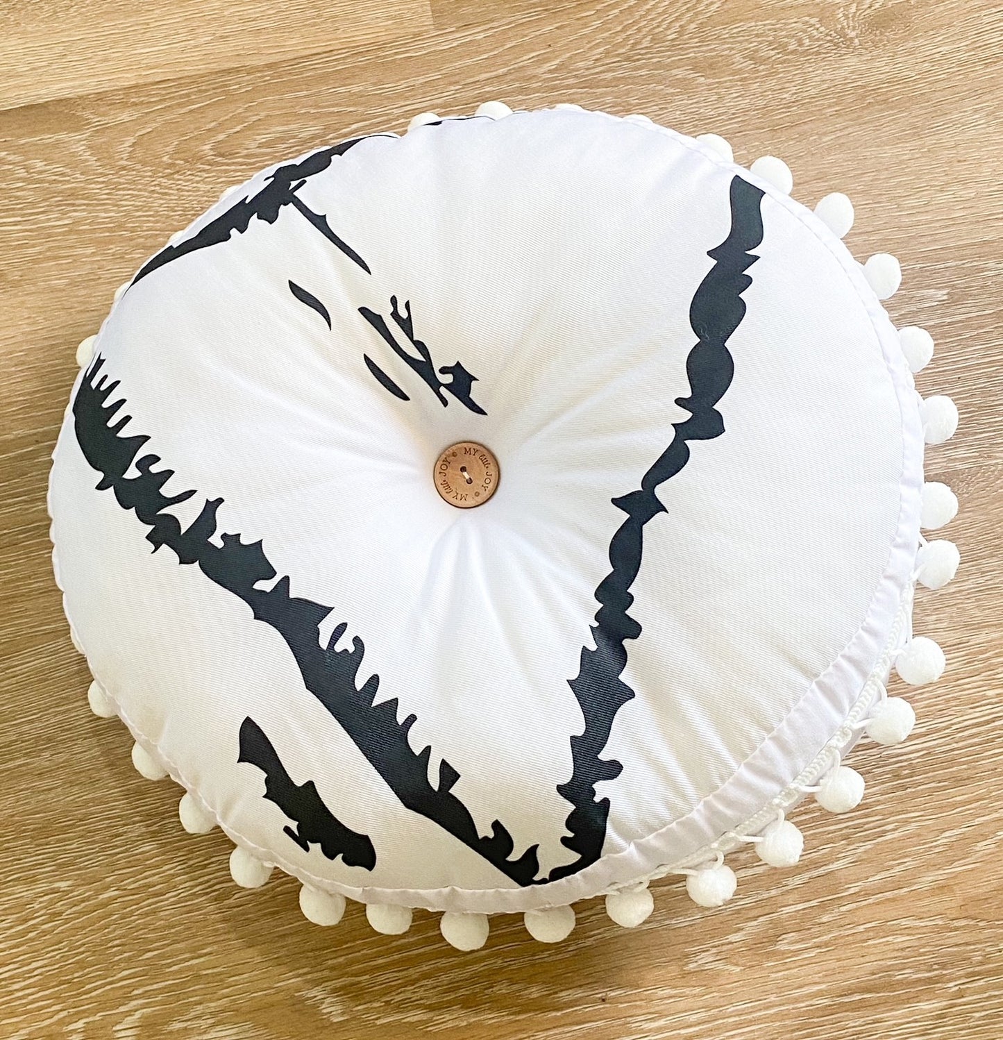 Black Strike Mini Cushion