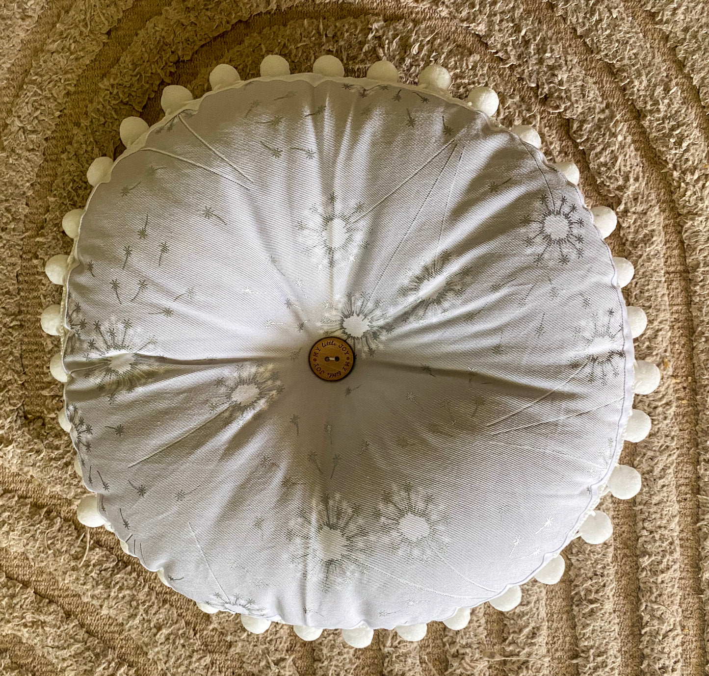 WINTER DANDELIONS Mini Cushion