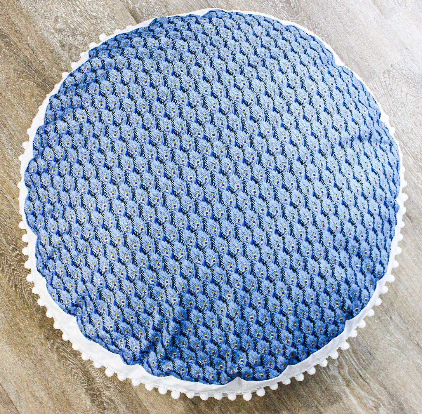 PEACOCK Floor Cushion - Washable