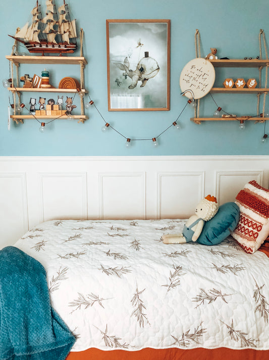 LITTLE TWIG Quilt SINGLE size
